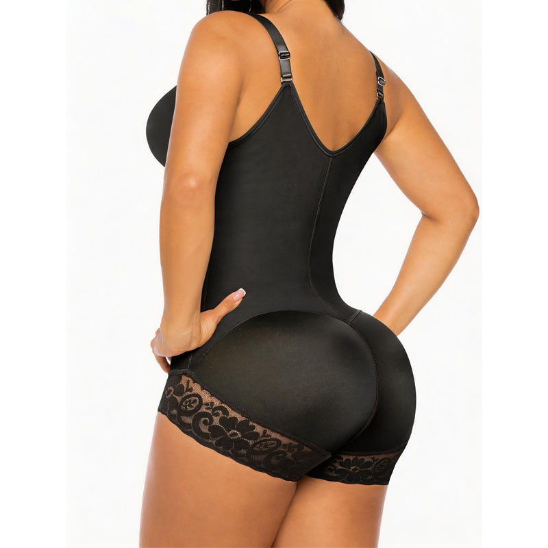 Feel Good Girl — Contour Zip-Front Bodysuit